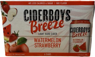 Cider Boys Breeze Watermelon Strawberry 6PK Cans
