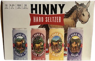 Hinny Hard Seltzer Variety 12PK Cans