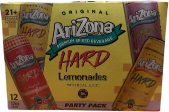 Arizona Hard Lemonade Variety 12PK Cans