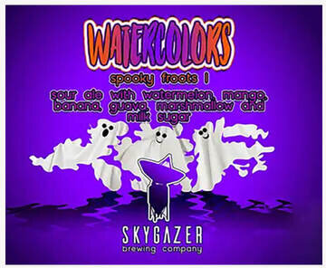 Skygazer Brewing Water Colors Spooky Froots