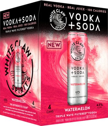 White Claw Vodka & Soda Watermelon