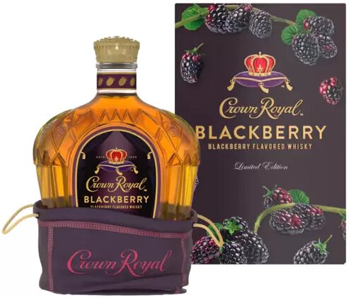 Crown Royal Blackberry Flavored Canadian Whisky