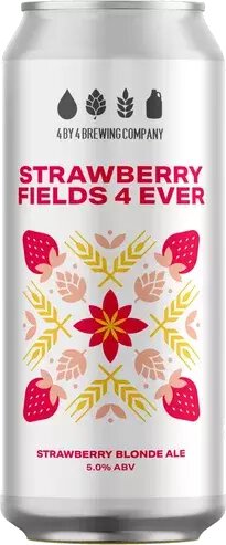 4 By 4 Brewing Strawberry Fields Single