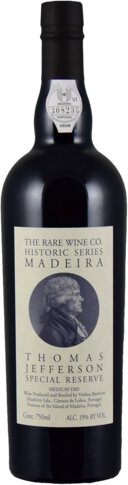 The Rare Wine Co. Historic Series Madeira Thomas Jefferson Special Reserve