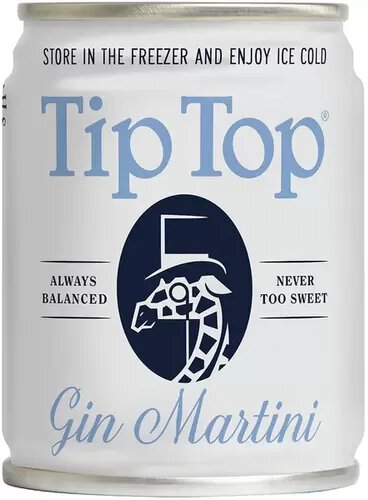 Tip Top Cocktails Gin Martini