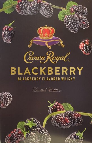 Crown Royal Blackberry Flavored Canadian Whisky