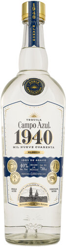 Campo Azul 1940 Blanco Tequila