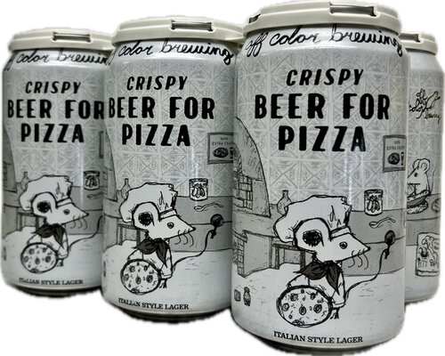 Off Color Crispy Beer For Pizza