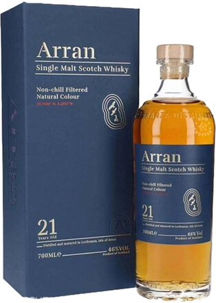 Arran 21 Year Single Malt Scotch Whisky(700ML) - Delancey Wine