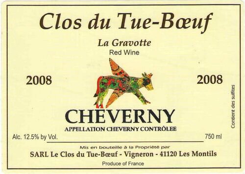 Clos du Tue-Boeuf Cheverny Blanc 