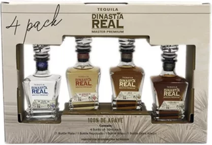 Dinastia Real Tequila Variety Set 4pk