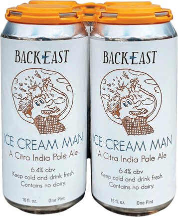Back East Brewing Ice Cream Man IPA