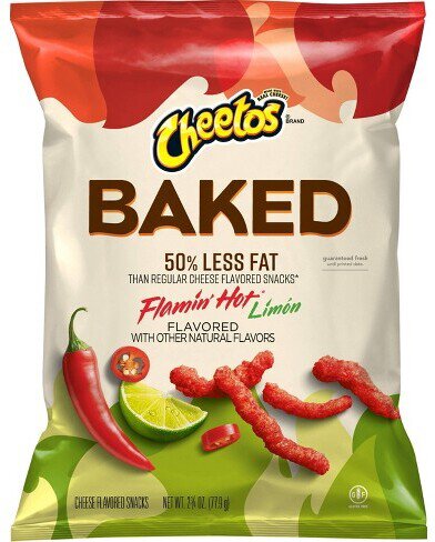 Cheetos Flmain' Hot Limon Baked Chips