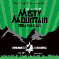 Back East Brewing Misty Mountain Ipa