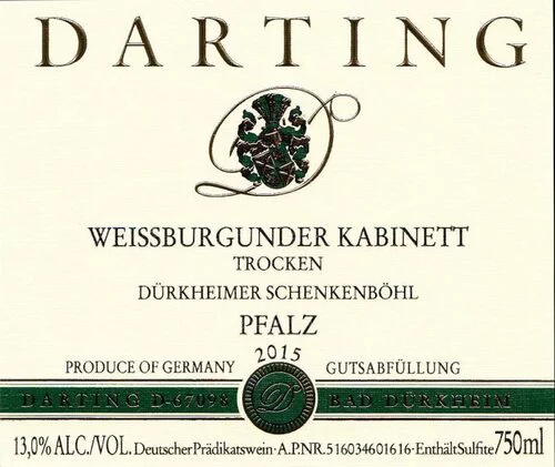 Darting Pinot Blanc Trocken Pfalz