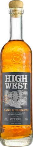 High West Distillery Cask Strength Blended Bourbon Whiskey