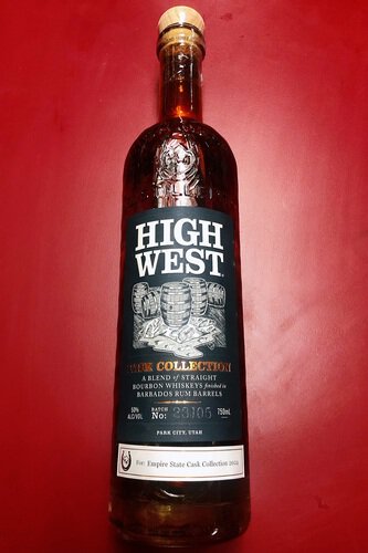 High West Cask Collection Barbados Rum Barrel Finished Bourbon