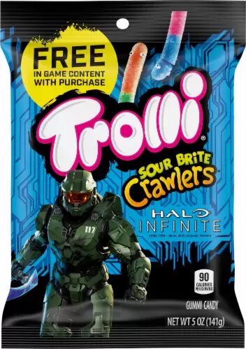Trolli Sour Brite Crawlers Gummy Candy