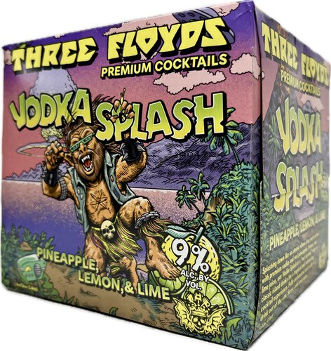 Three Floyds Vodka Splash Pineapple Lemon Lime