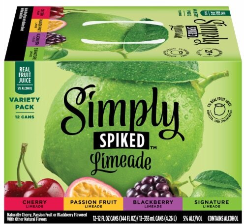 Simply Spiked Limeade Variety 12pk