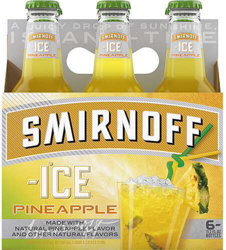 Smirnoff Ice Pineapple Bottles