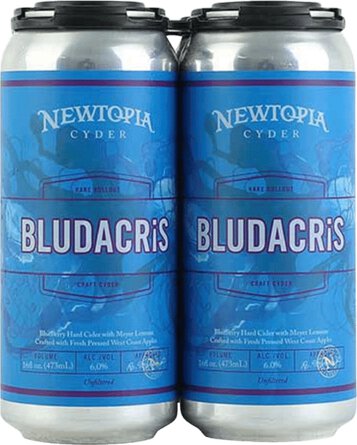 Newtopia Bludacris Blueberry Hard Cider
