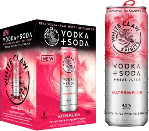 White Claw Vodka Soda Watermelon