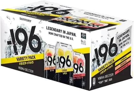Suntory -196 Variety Pack Vodka Seltzer