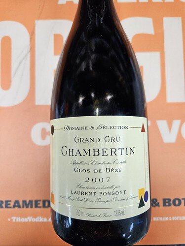 Laurent Ponsot Chambertin Clos De Beze Grand Cru
