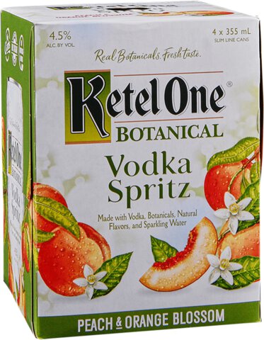 Ketel One Peach & Orange Blossom 4pk