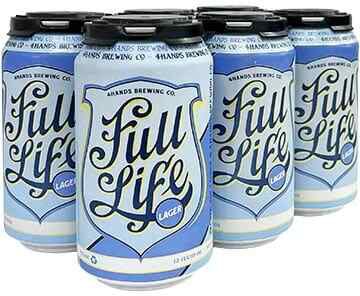 4 Hands Full Life Lager 6pk Can