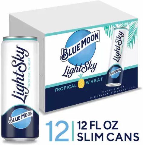 Blue Moon Light Sky Tropic Wheat 12pk