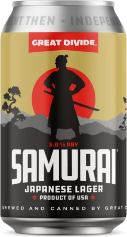 Great Divide Samurai Rice Lager