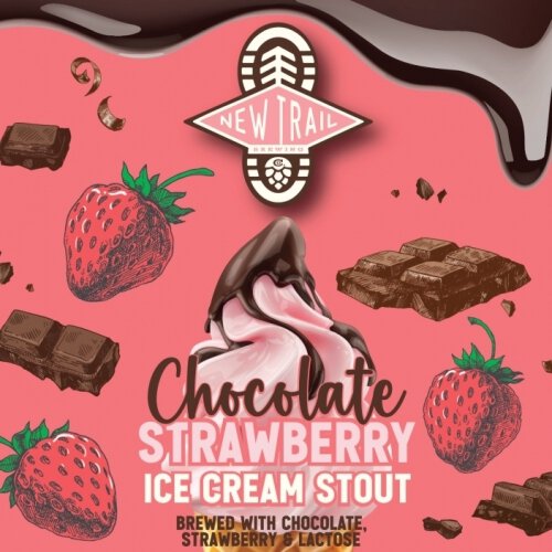 New Trail Strawberry Ice Cream
