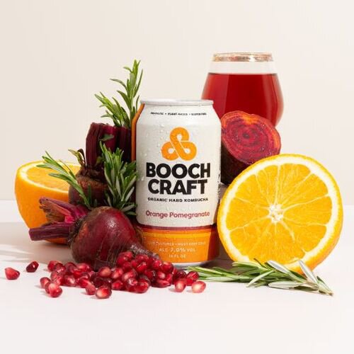Booch Craft Orange Pomegranate Kombucha