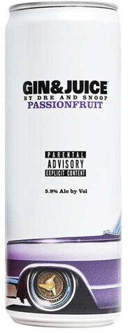 Gin & Juice By Dre And Snoop Passionfruit