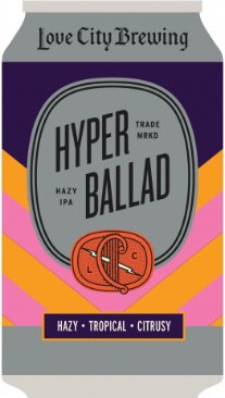 Love City Hyper Ballad 16oz 4pk