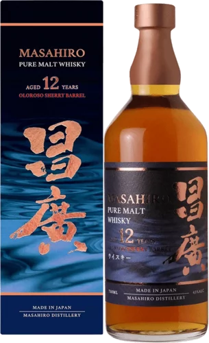 Masahiro 12 Year Old Olorosso Sherry Cask Pure Malt Japanese Whisky