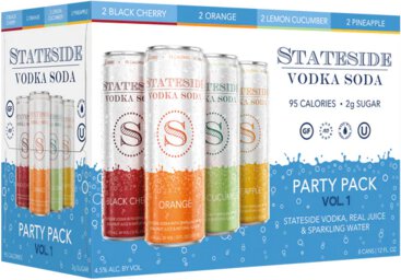 Stateside Vodka Soda Variety