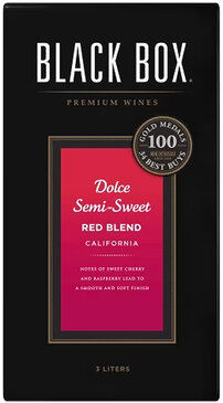 BLACK BOX DOLCE SEMI SWEET RED BLEND