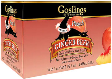 GOSLINGS PEACH GINGER BEER