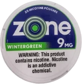 Zone Nicotine Pouches Wintergreen 9mg