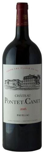 Chateau Pontet Canet Grand Cru Classe Pauillac France 2016