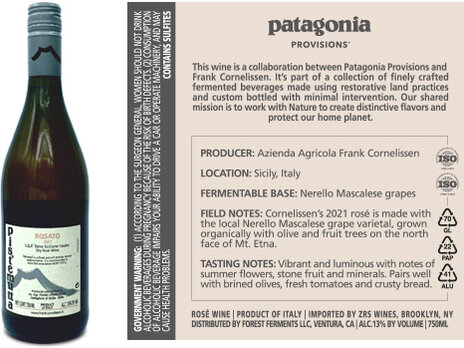 Frank Cornelissen Pistemutta Rose 2021