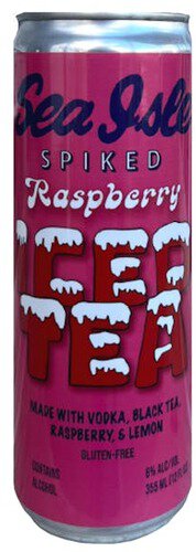 Sea Isle Spiked Iced Raspberry Tea With Vodka