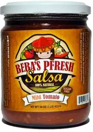Beba's Pfresh Salsa Mild Tomato