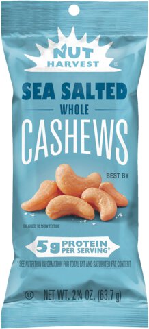 Nut Harvest Whole Salted Cashews