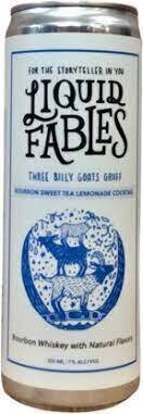 Liquid Fables Three Billy Goats Gruff Bourbon Sweet Tea Cocktail Beacon New York