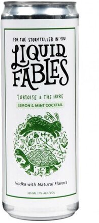 Liquid Fables Tortoise & The Hare Lemon And Mint Cocktail Cocktail