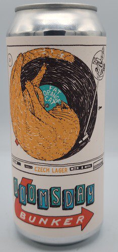 Fat Orange Cat Doomsday Bunker Czech Lager